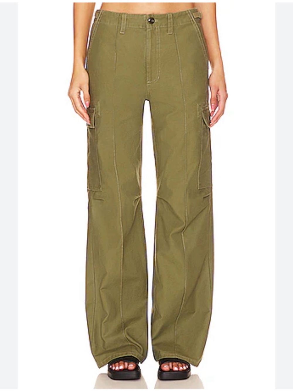 RE/DONE Military Trouser in Color Bayleaf